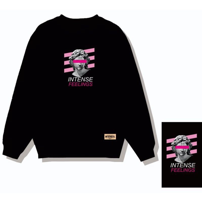 CREWNECK PRIA WANITA SWEATER ORIGINAL NEVER&amp;CO.