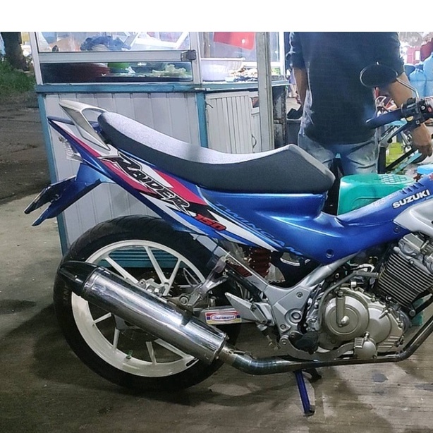 Jok satria fu roadrace kulit amplas