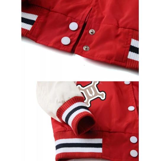 [PBM. 3060] Varsity Waterproof Baseball jacket Bordir A218- X URBAND ABSOLUTE | Jaket baseball pria 
