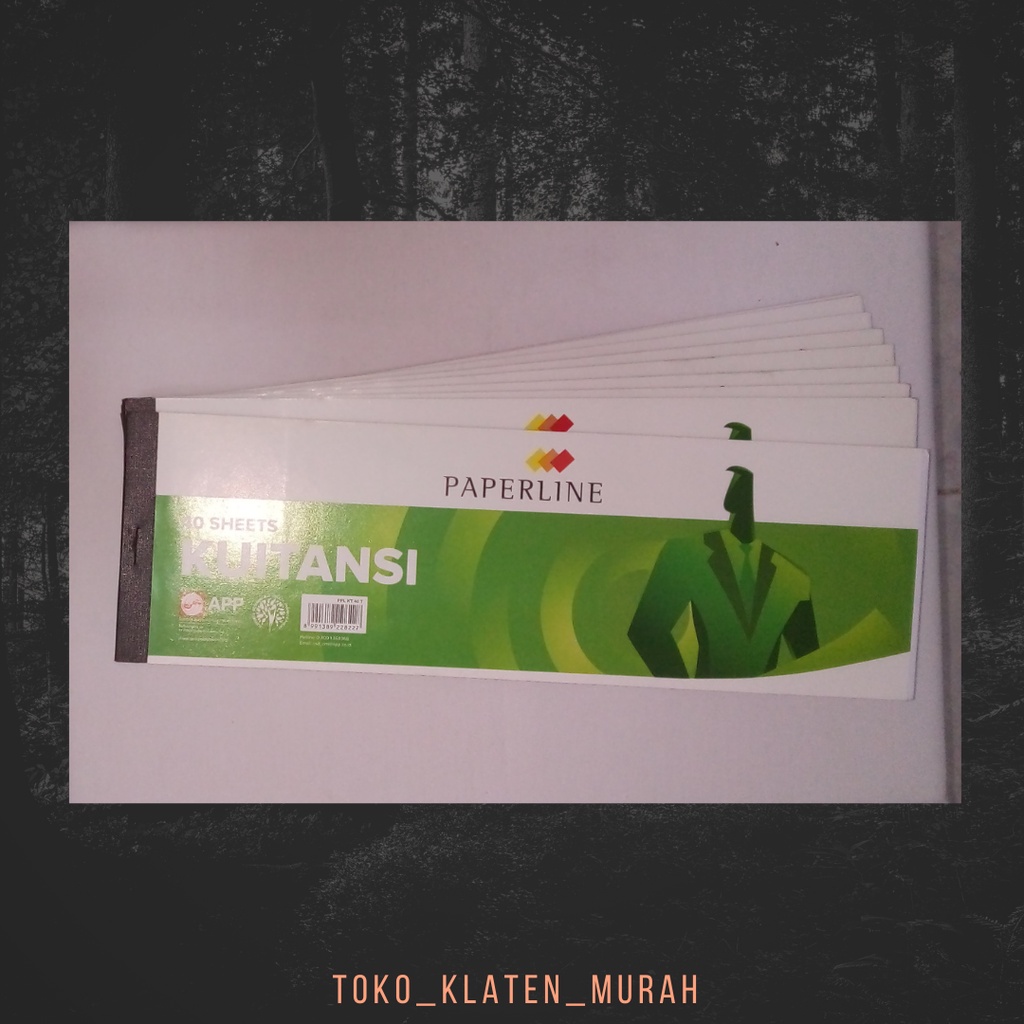 

Kuitansi Paperline 40 lembar
