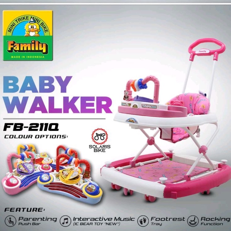 Kereta Dorong Anak Baby Walker Family 211Q FB 2116 FB 2117