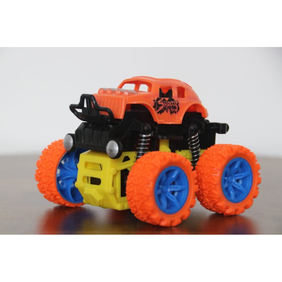 Monster Zap Mainan Mobil Jip Off Road 4 Drive Inertial Bigfoot /C203