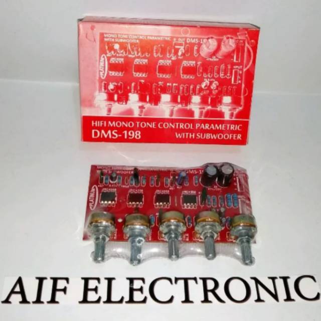 Kit Tone Control Parametrik mono DMS-198