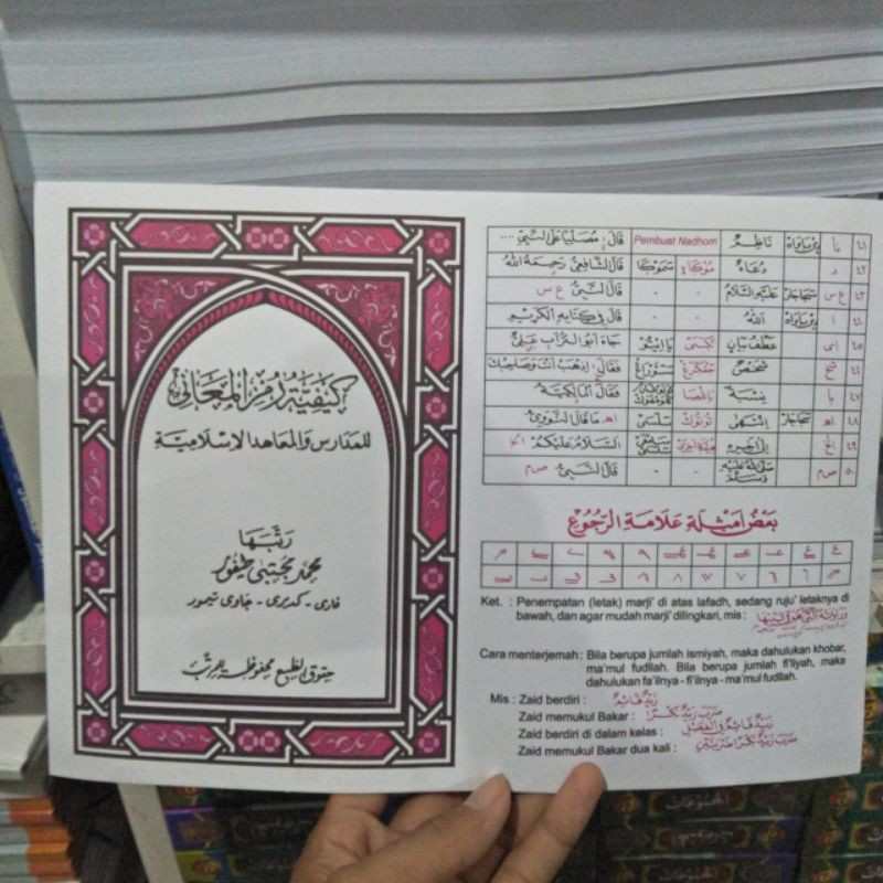 rumus kitab kaifiah rumus maani paling murah