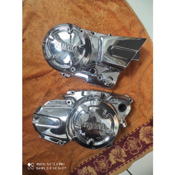 bak kalter blok kopling bak mesin magnet rx king new 2008 peredam copotan original chrome mulus