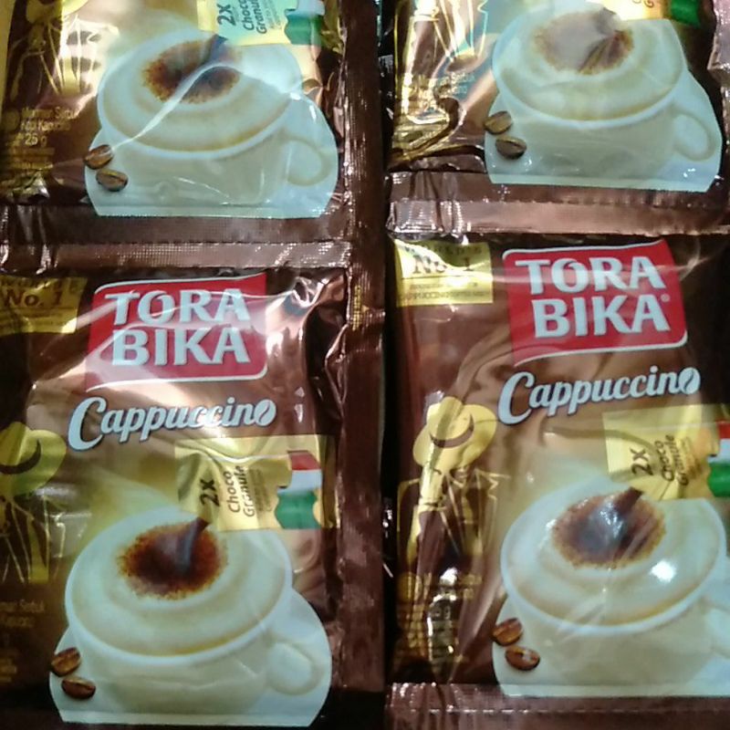 

TORABIKA CAPPUCCINO 1RENCENG ISI 10SACHET + Granule