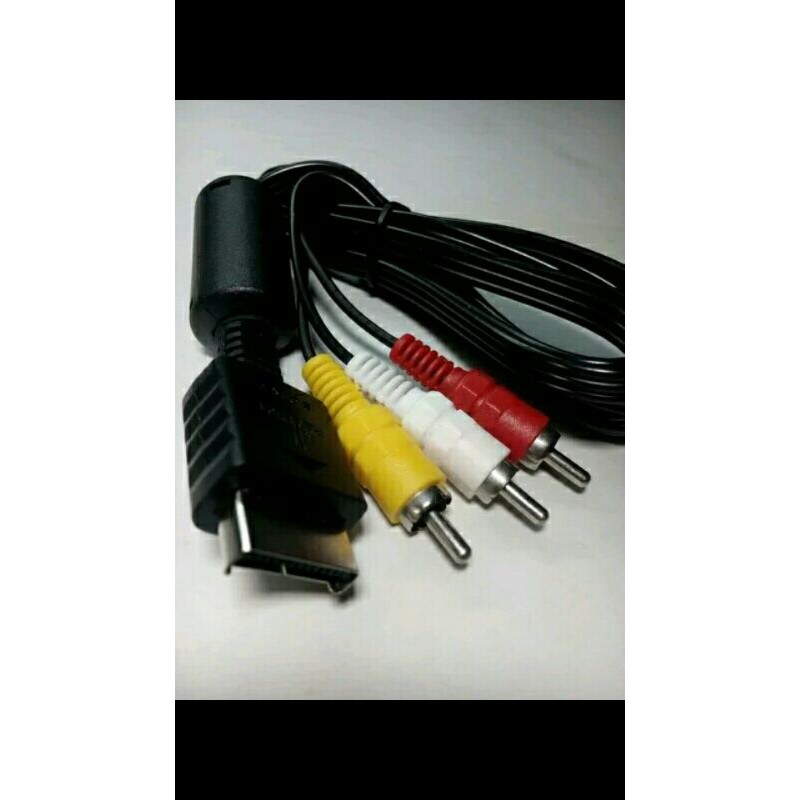Kabel ps2 ps3 PS1 SONY - kabel RCA PS PlayStation - cable av ps