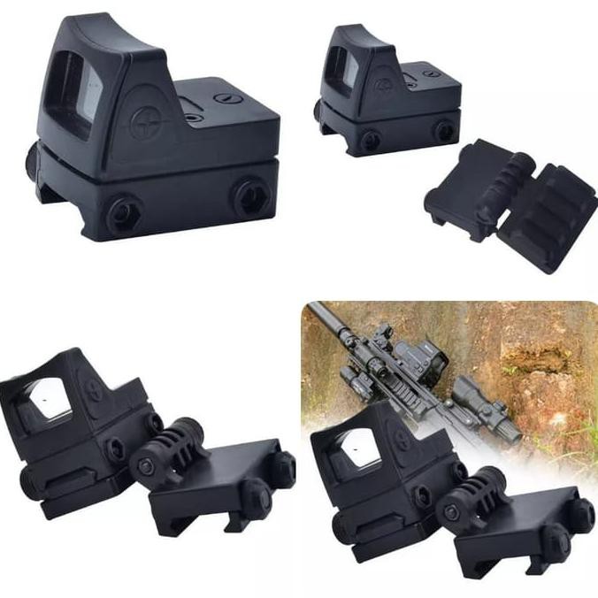 Side Sight Scope Holosight Holo Aksesoris Watergell Gun Wgg Airsoft