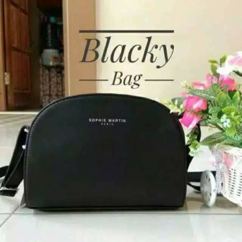 TAS BLACKY / NAVYLIE / BROWNIE : SOPHIE MARTIN PARIS PROMO SELEMPANG WANITA WOMAN BAG