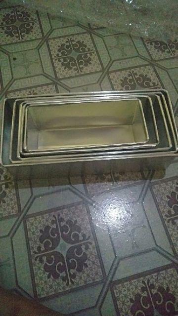 1 Set Loyang Aluminium Bentuk Persegi (brownies)