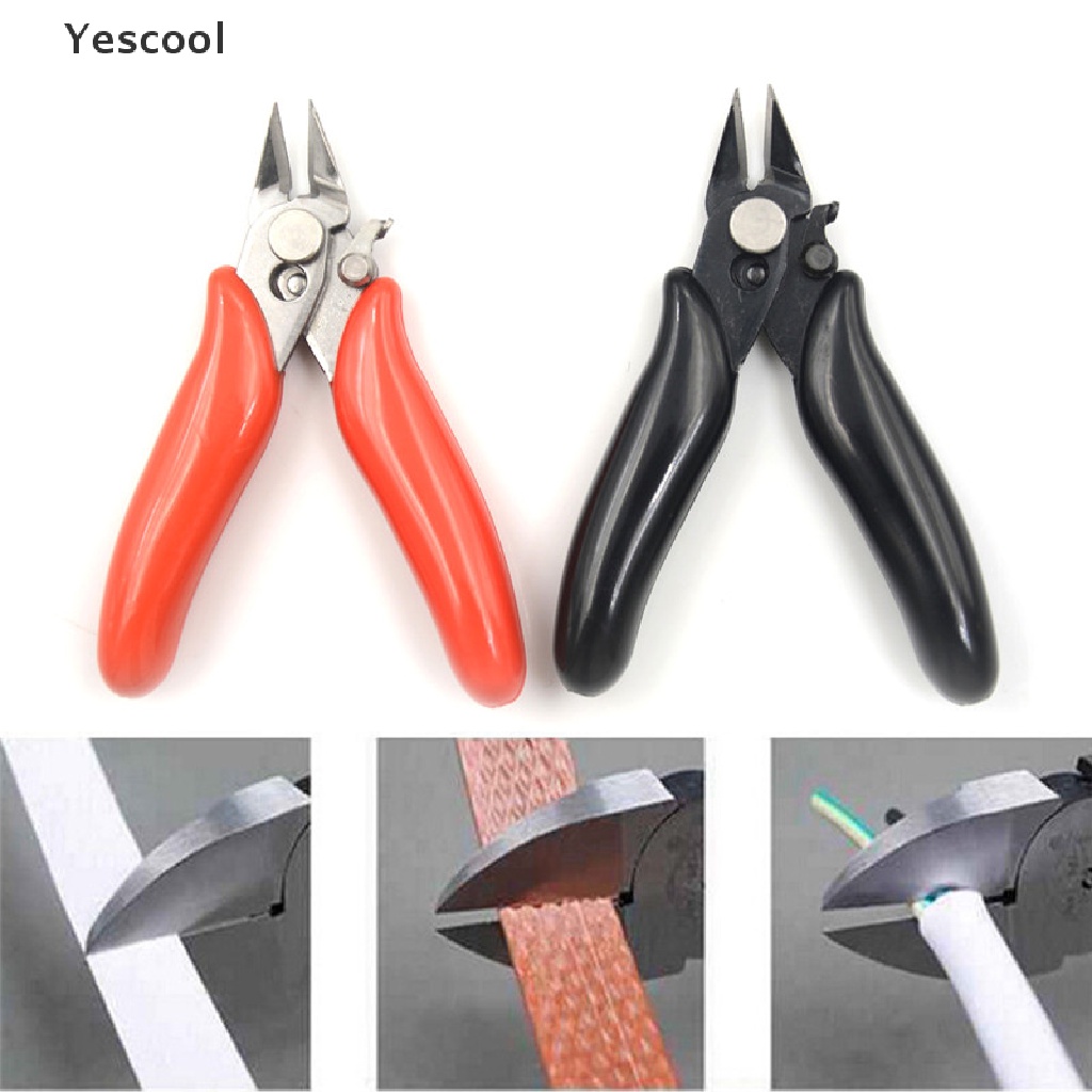 Yescool Tang Pemotong Kabel Mini Diagonal 3.5 &quot;