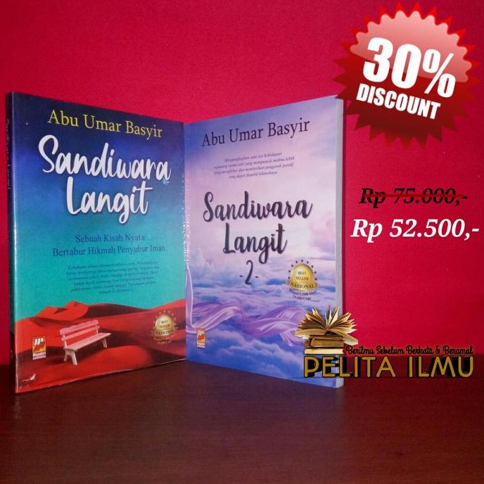 

Buku Serial Sandiwara Langit 1 dan 2 Star Seller