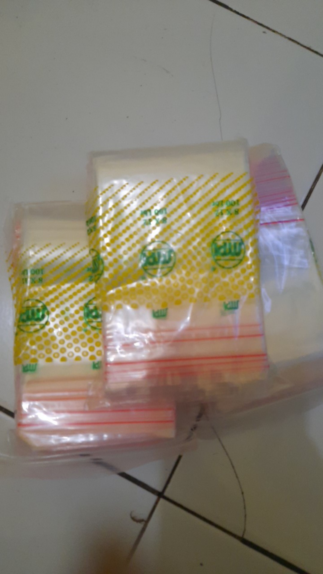 Plastik Klip 8x12 Plastic Clip 8 X 12 Cm Seal Ziplock Bag Zipper Obat Pe
