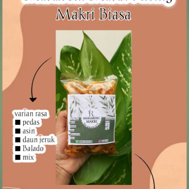 

Makaroni makri biasa