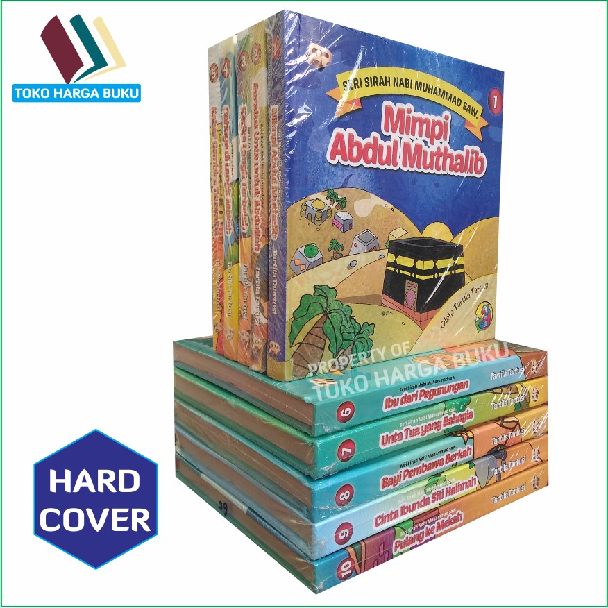 Seri Sirah Nabi Muhammad Jilid 1 - 10 (Perjilid) - Buku Anak - Penerbit GIP
