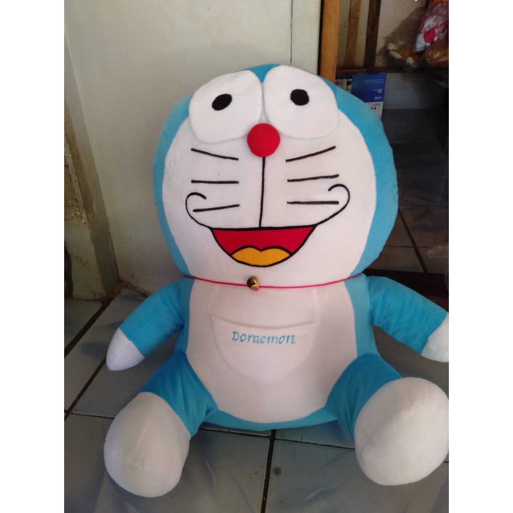 COD Boneka Doraemon Jumbo duduk