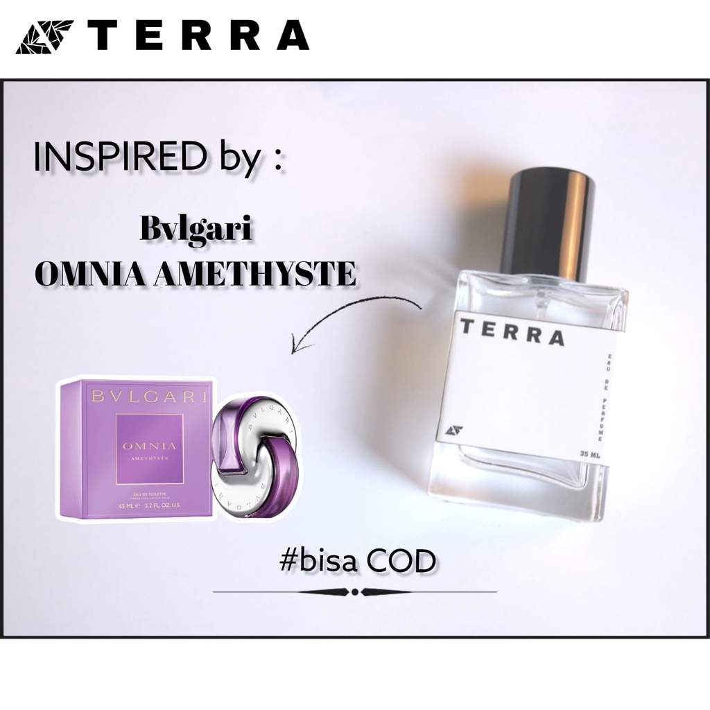 Parfum Murah Wanita Tahan Lama Bvlgari Omnia Amethyste 35ml by Terra Perfume