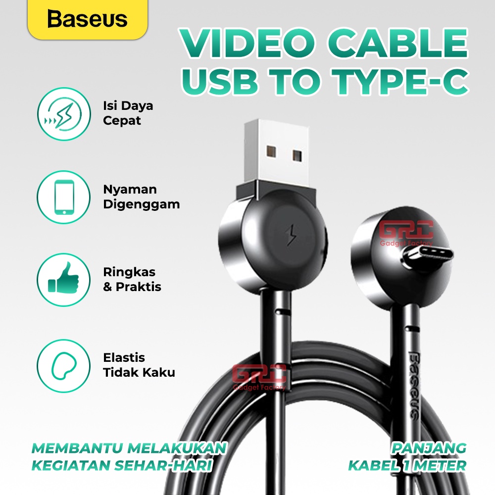 BASEUS Maruko Video Bracket 1m USB Type-C Data Sync Cha Limited