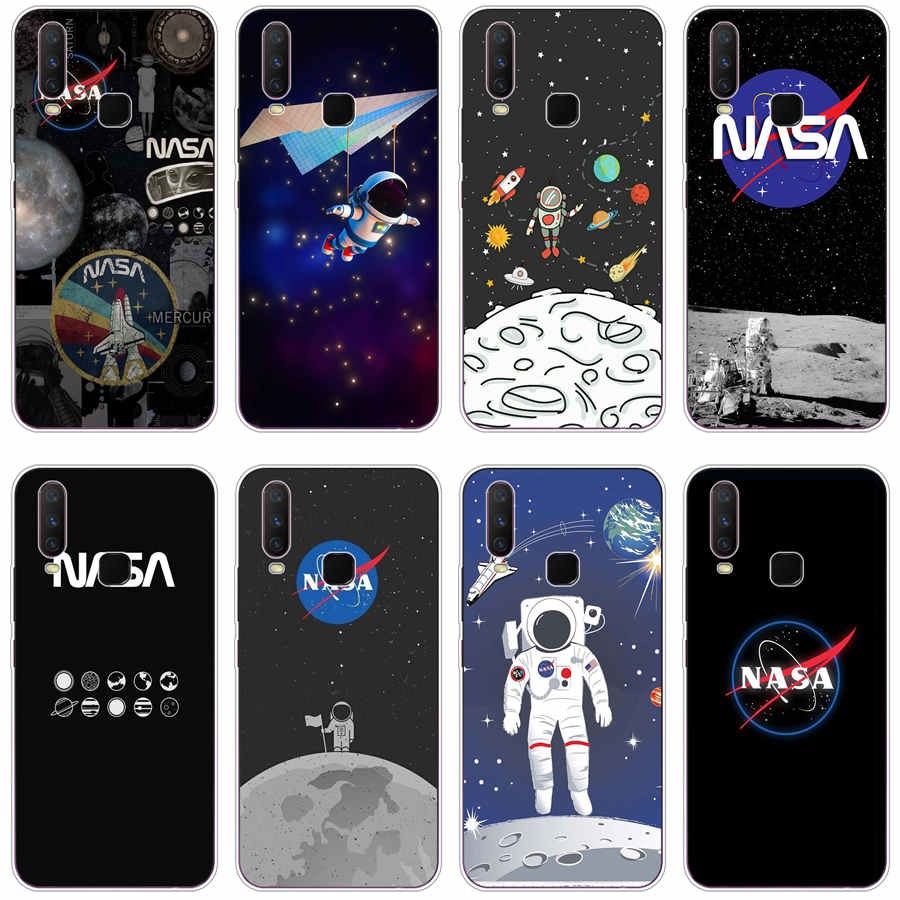 Soft Case Silikon Tpu Motif Nasa Untuk Vivo Y20 Y12 Y15