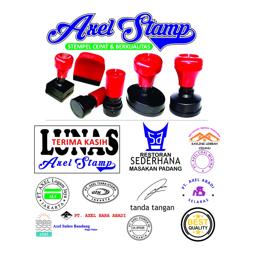 

STEMPEL OTOMATIS BERKUALITAS