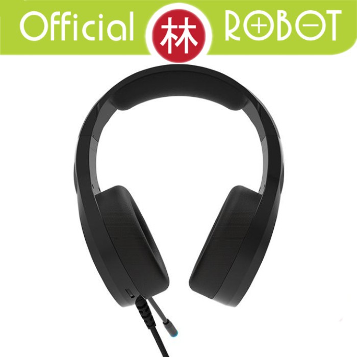 Robot RH-G10 Wired 7 Colour Led Light Gaming Headphone Black