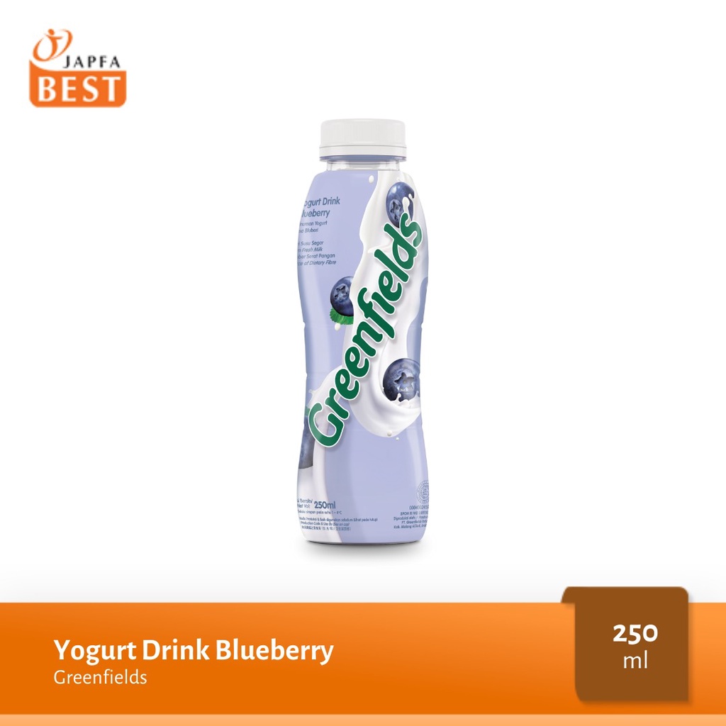 Greenfields Yogurt Drink Blueberry 250 ml