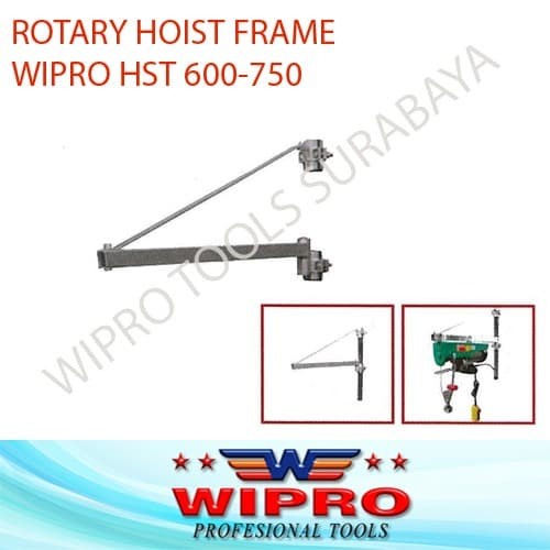 Dudukan Electric Hoist Rotary Hoist Frame Single Wipro HST600-750