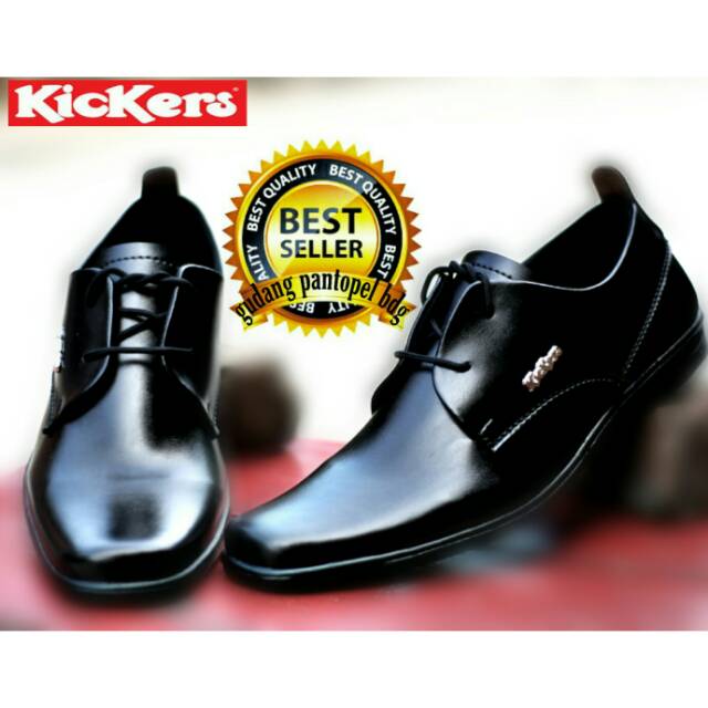 2019 Baru Sepatu Kerja Pria Pantofel Kulit Swedian Asli Murah Kickers Formal Kantor Cowok Pesta