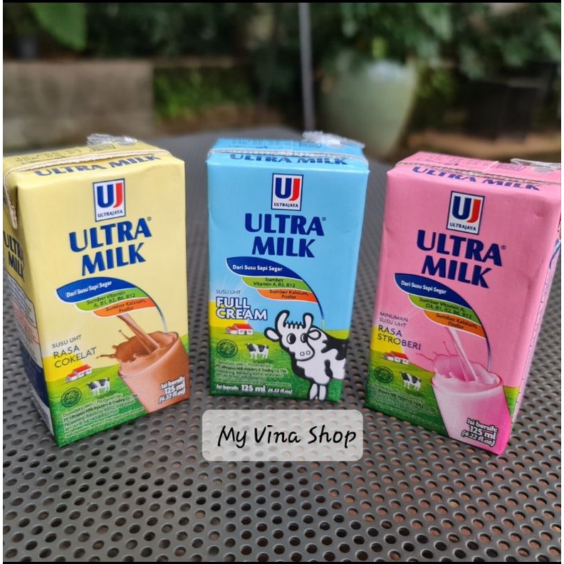 Susu UHT Ultramilk Mini/ Ultra Mini / Mini Ultra UHT 125 ml