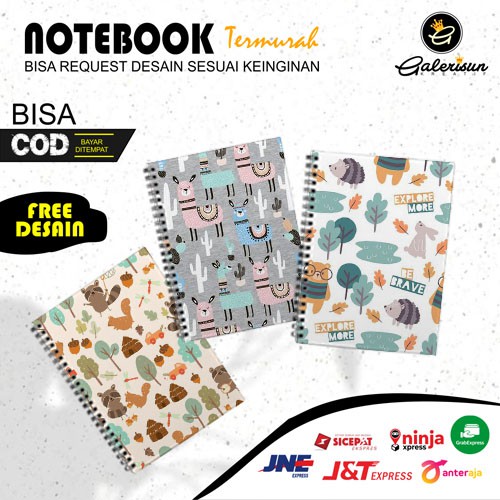 

NOTEBOOK A6 | BUKU TULIS SPIRAL UKURAN A6 MURAH