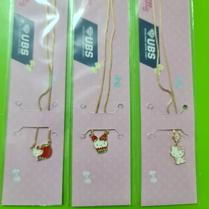 Kalung anak Hello kitty UBS kadar 700 16K