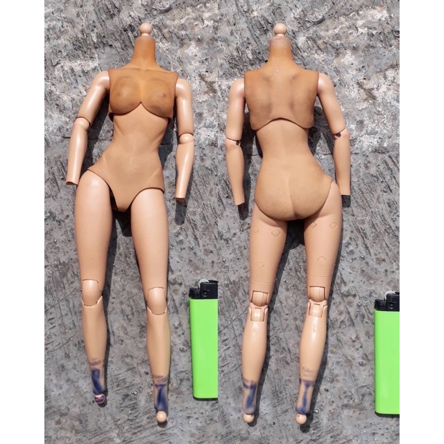 HOT TOYS BODY AMBER FOR KITBASH 1/6 FIGURE BAHAN KASTEM