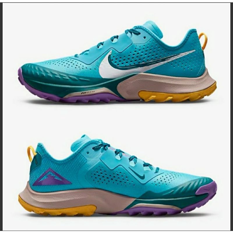 Sepatu Nike Trail Terra Kiger 7 Turquoise Buat Cowok