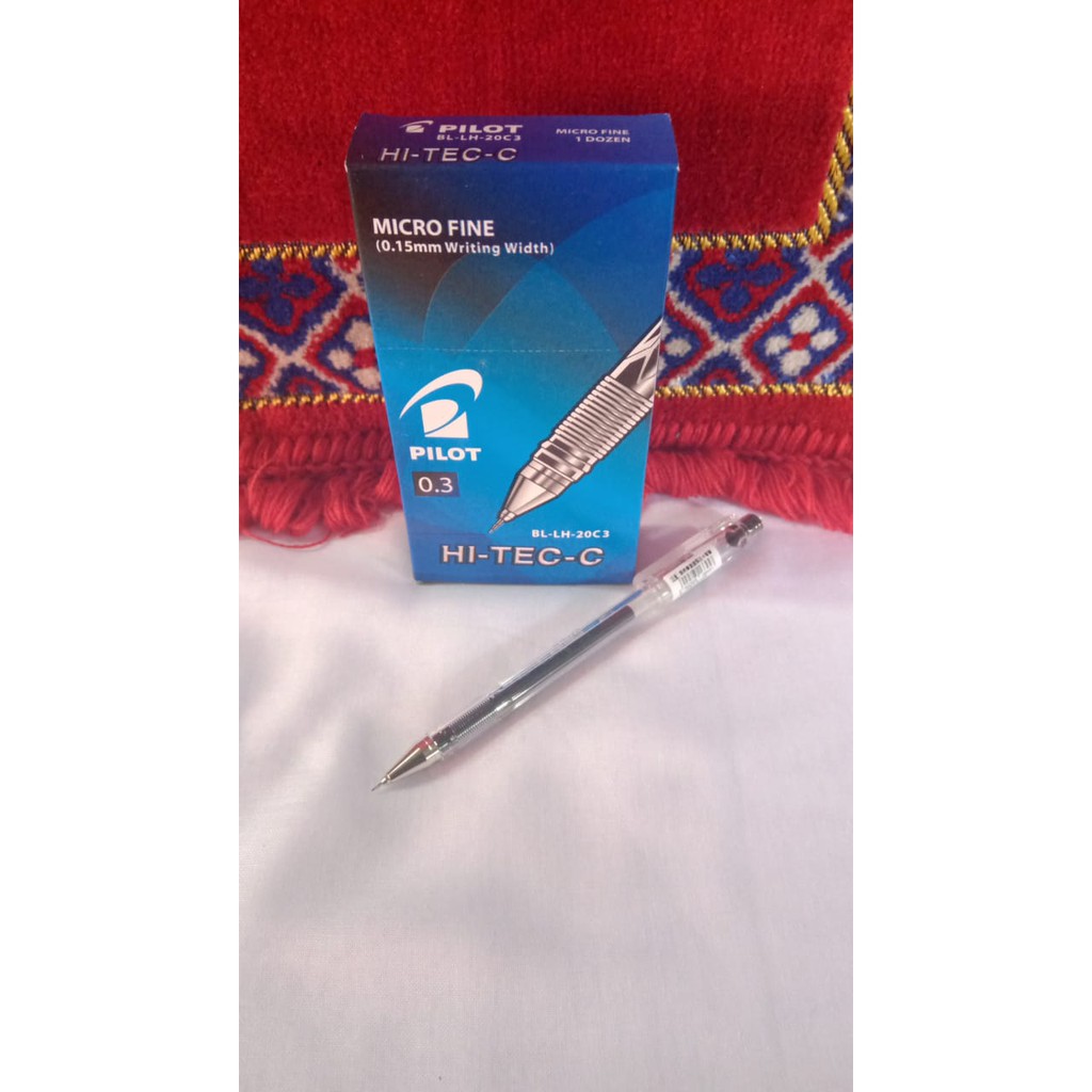 

Pen/Pulpen Hi Tec-c Pilot 0.3mm