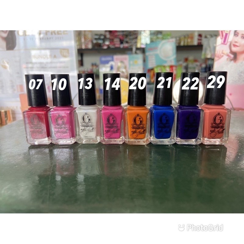 a.x - [ Halal / bisa Kupas ] madame gie nail shell peel off nail -- kutek kupas madame gie nail