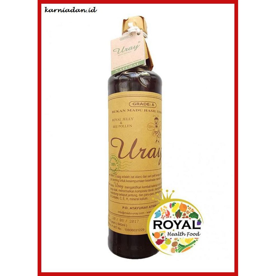 

MADU-MINUMAN- MADU URAY GRADE A (640 ML) - URAY 640 BUBBLE -ASLI-BUKAN-KAWE-KAWE-