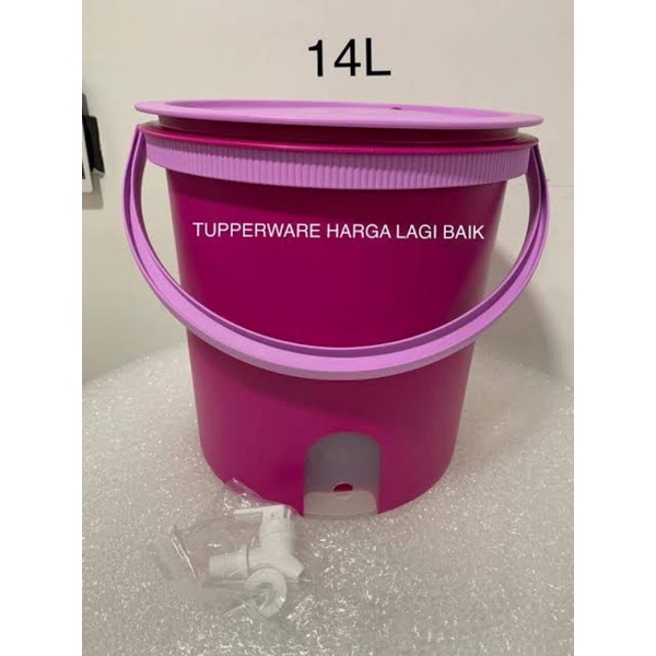 water dispenser 14 liter warna pink Tupperware