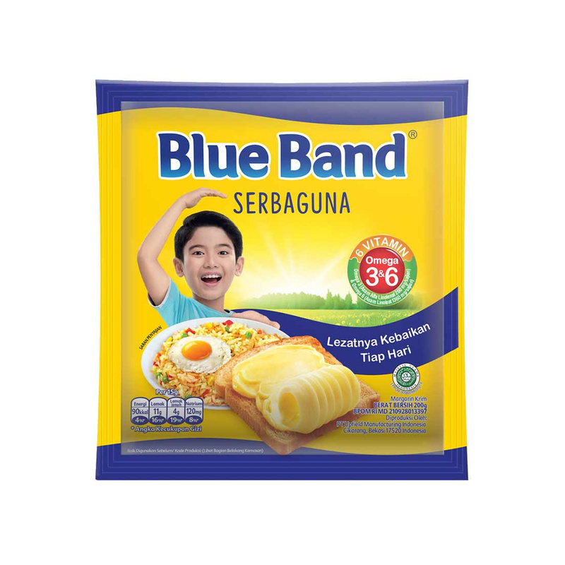 

Blue Band Margarine Serbaguna 200G - Alhanan/04