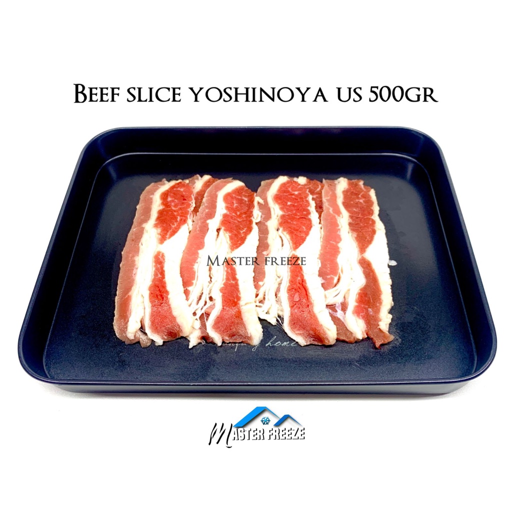 Daging Slice Yoshinoya Beef Sliced US Shortplate 500gr