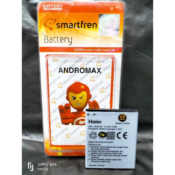 Baterai Battery Batrai Andromax A