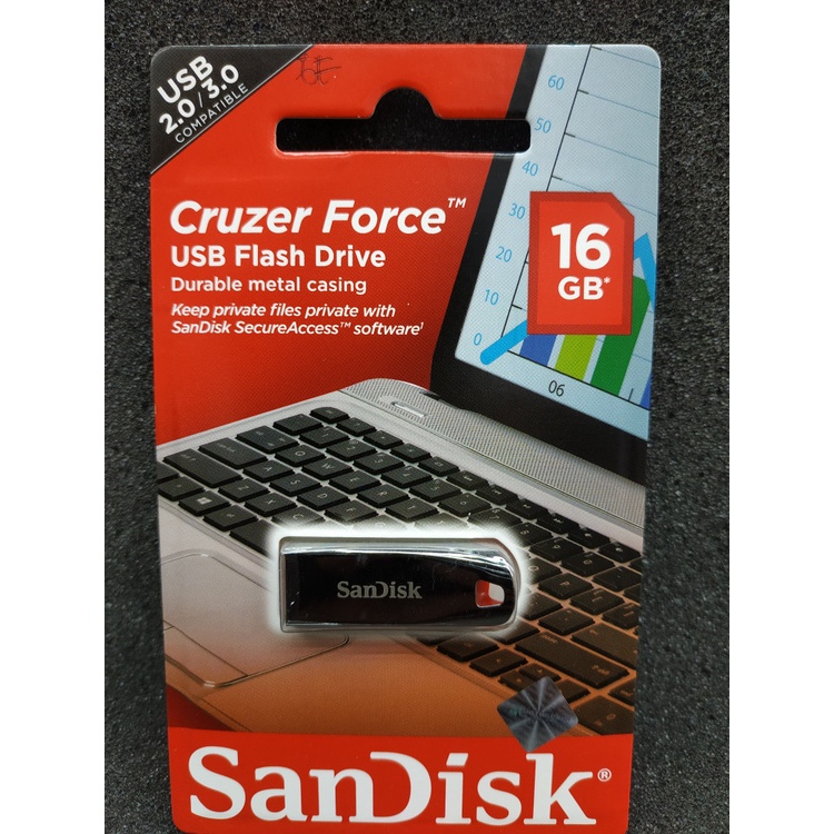 Jual Flashdisk Cruzer Force Sandisk Metal besi 16gb Original Indonesia