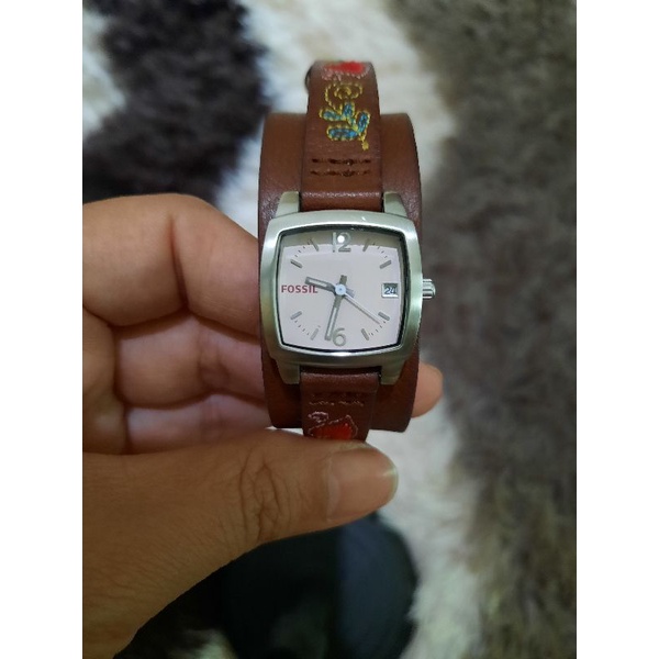 Preloved Jam Tangan Wanita Fossil