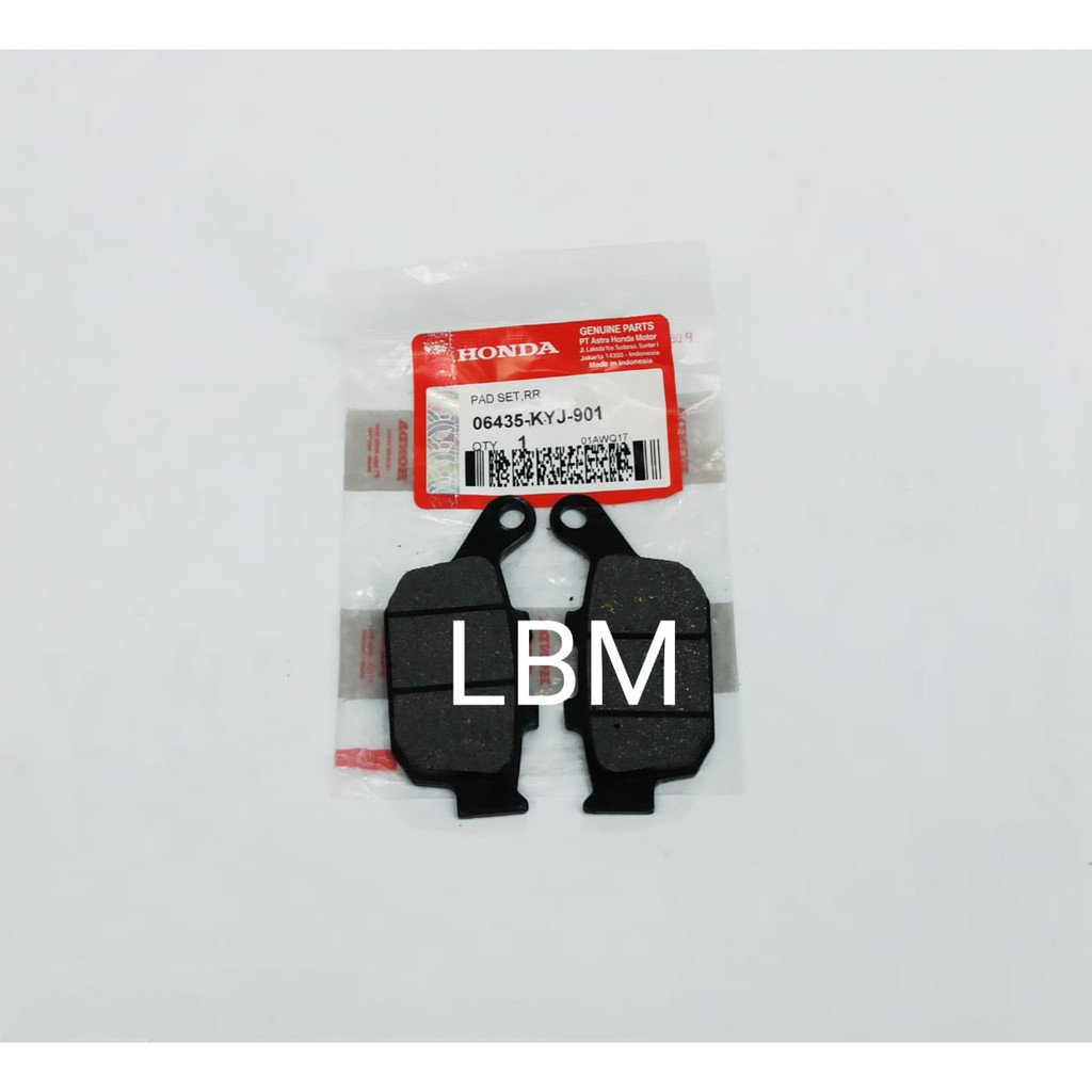 Dispad Belakang CBR 250 Kampas rem Belakang CBR250R