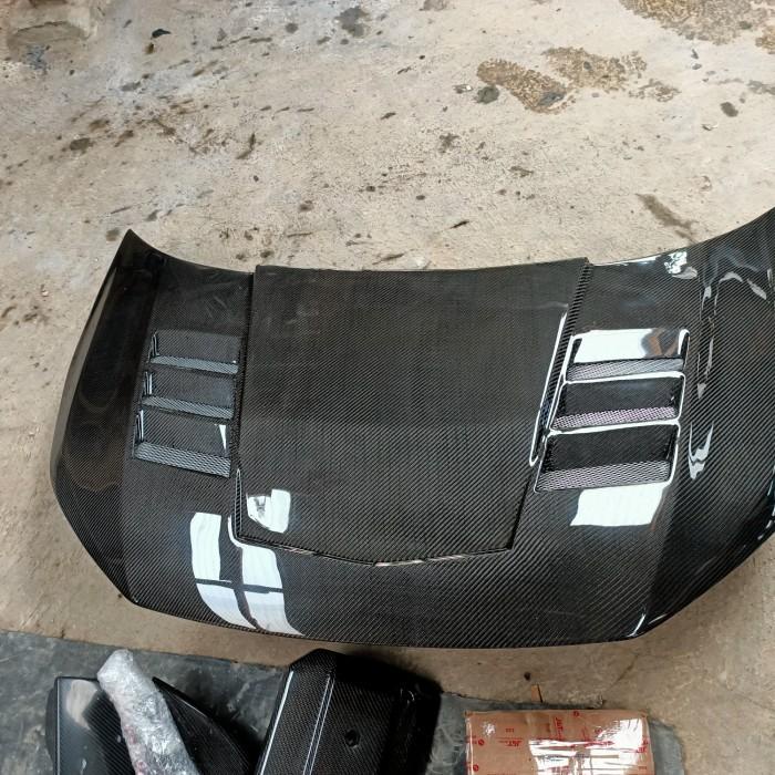 kap mesin Mobilio dan Brio carbon kevlar