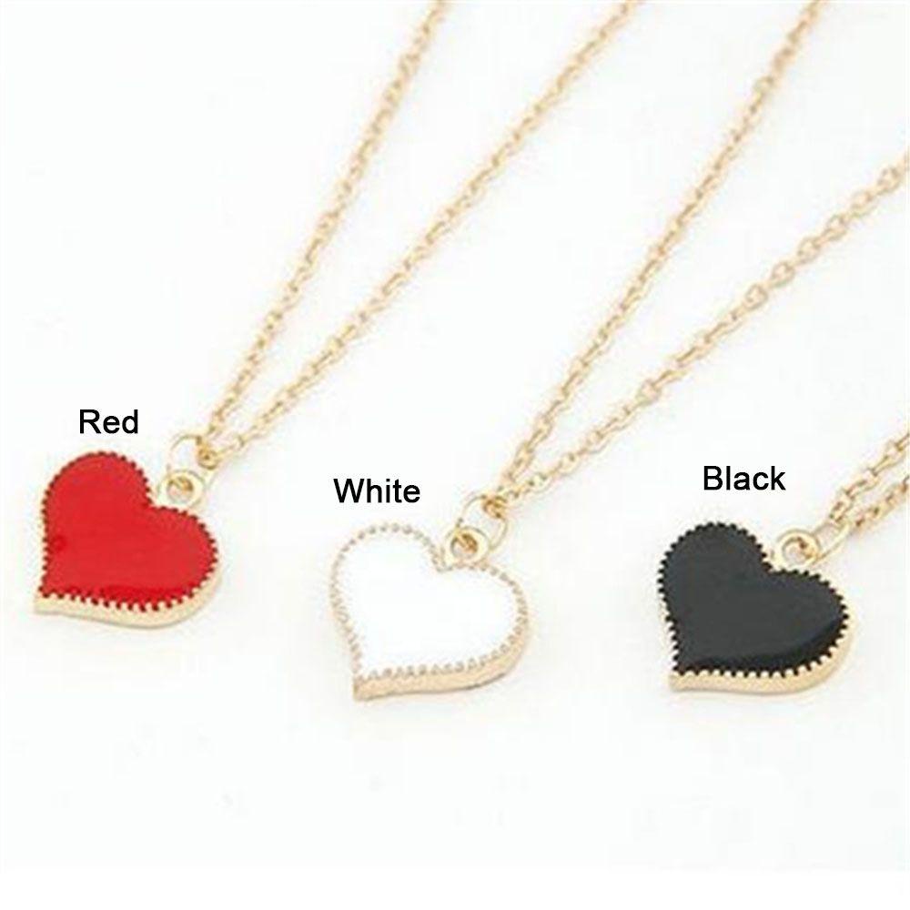 Preva Kalung Hati Kalung Perhiasan Baru Aksesoris Perhiasan Menarik Hadiah Hari Valentine Fashion Alloy Choker
