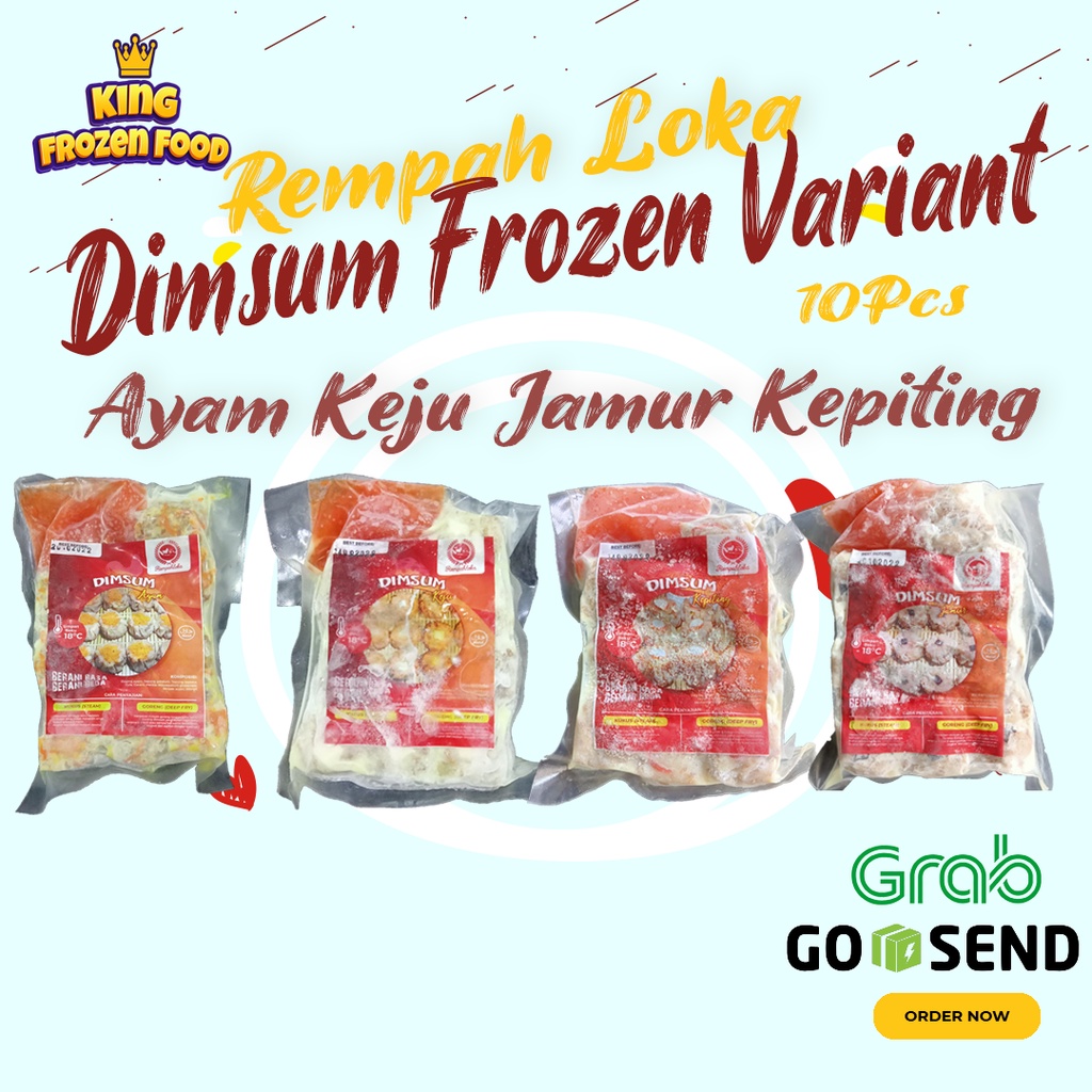 Dimsum Frozen RempahLoka 10pcs