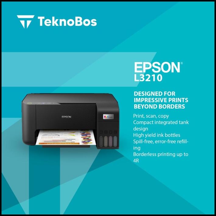 Epson L3210 Printer Ecotank Multifungsi - Print/Scan/Copy