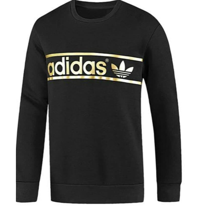 Hot Jaket Sweater Jumper Tracksuit Adidas Gold Retro Classic Futsal Jersey |
