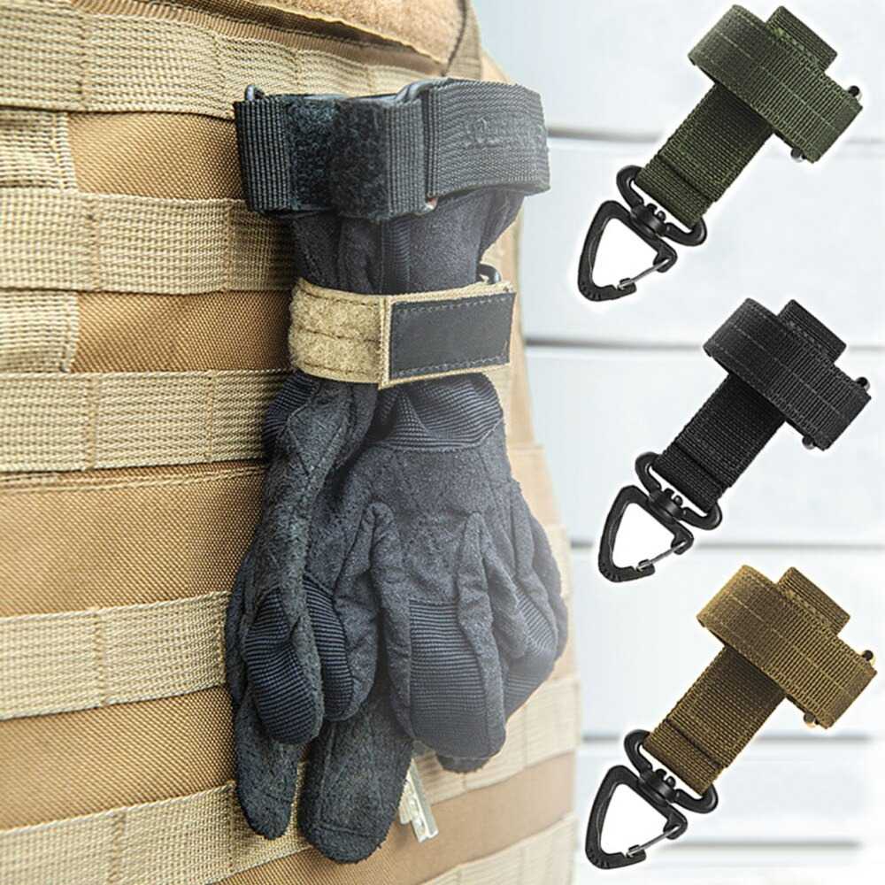 ACOMS Multipurpose Carabiner Hook Clip Tactical Nylon - HW75