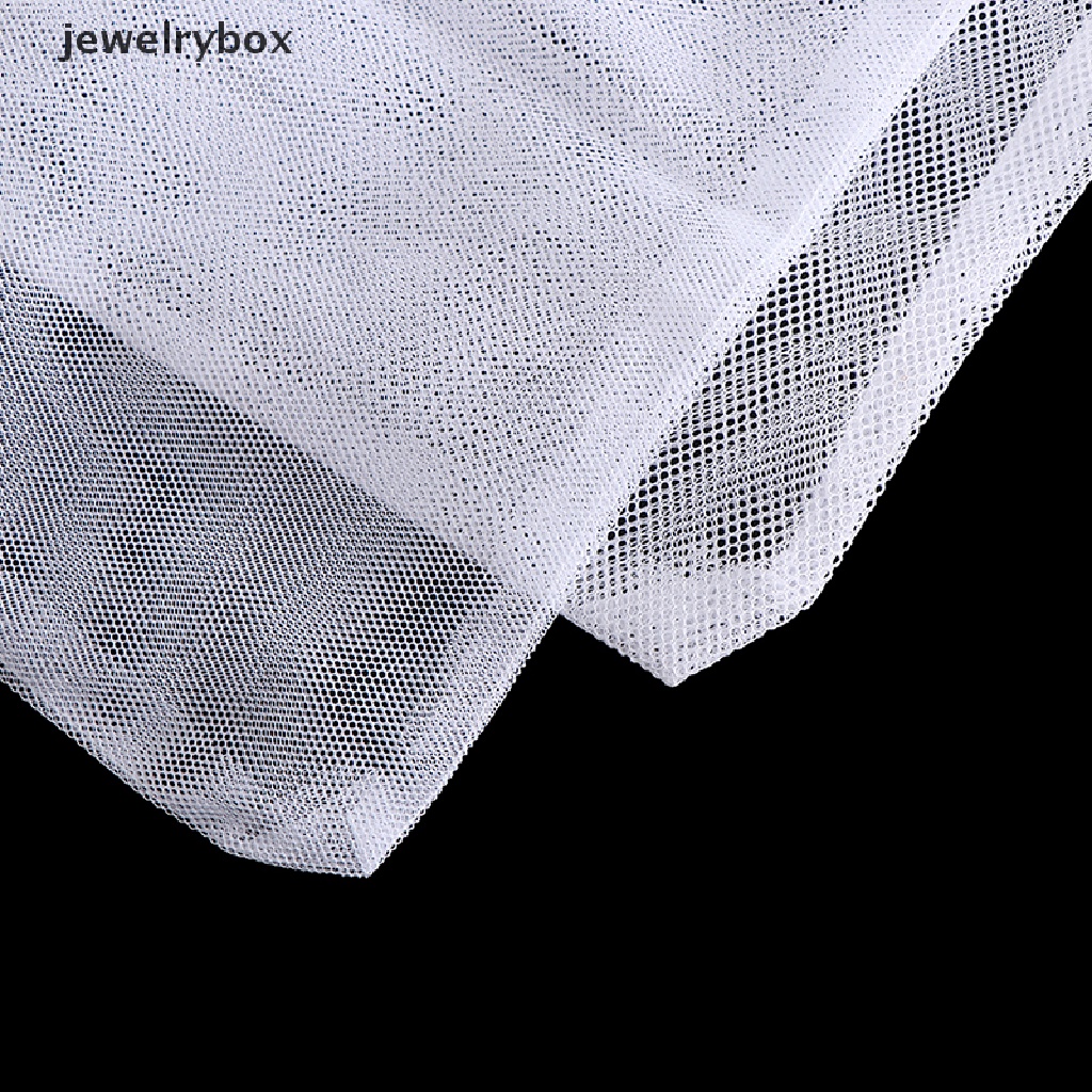 (jewelrybox) Kantong Filter Akuarium Ikan Bahan Mesh Dengan Resleting